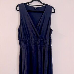 Talbots Navy Wrap Dress